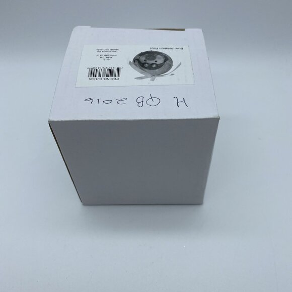 Twinkling Treasures 3D Blinking Christmas Ornament Born Aviation Pilot 3" Round - Picture 10 of 11